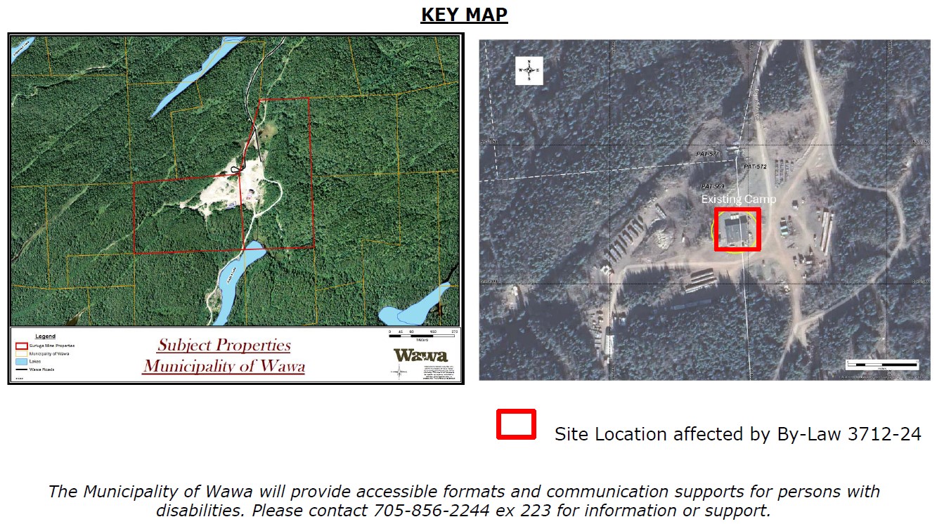 Map of Camp Location